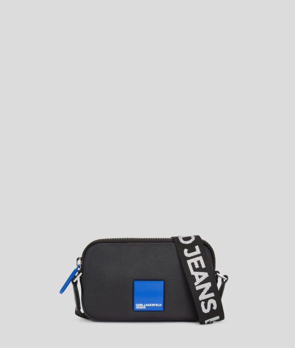 Karl Lagerfeld, Klj Box Logo Mini Crossbody Bag, Femme, Noir, Taille: X00