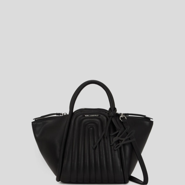 Karl Lagerfeld, K/wellen Tote Bag, Femme, Noir, Taille: X00
