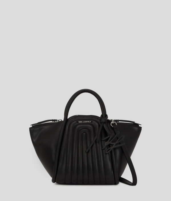 Karl Lagerfeld, K/wellen Tote Bag, Femme, Noir, Taille: X00