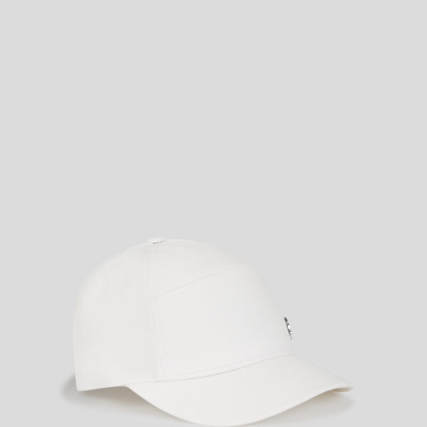 Karl Lagerfeld, Ikon Choupette Pin Cap, Femme, Blanc Cassé, Taille: X00