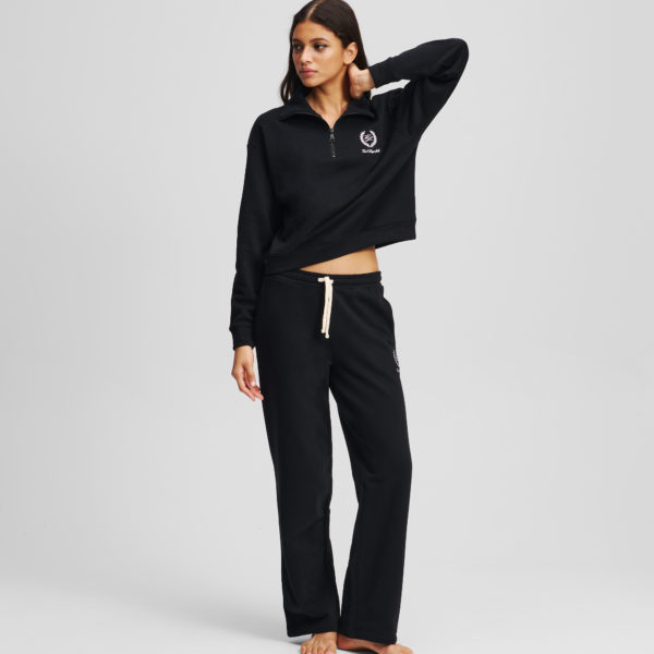 Karl Lagerfeld, Hotel Karl Loungewear Sweatpants, Femme, Noir, Taille: XXS