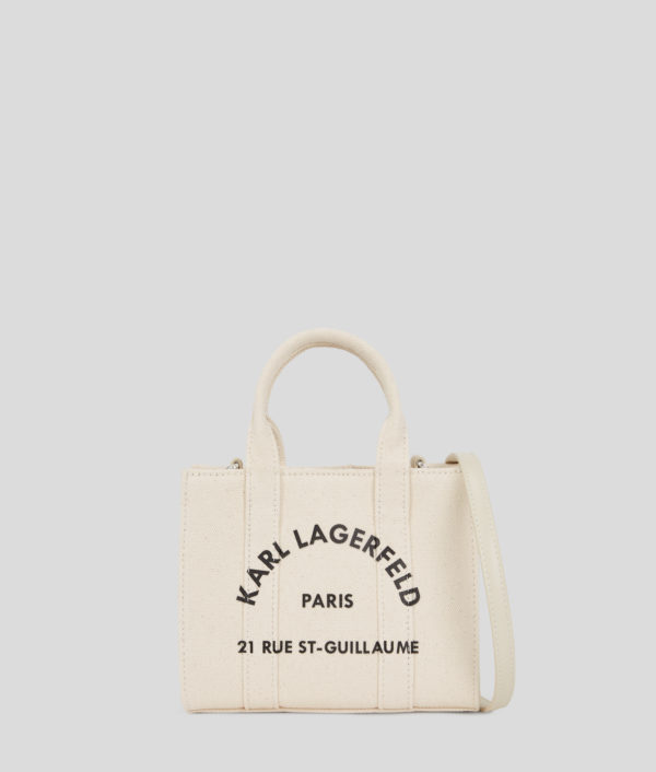 Karl Lagerfeld, Rue St-guillaume Mini Tote Bag, Femme, Naturel, Taille: X00