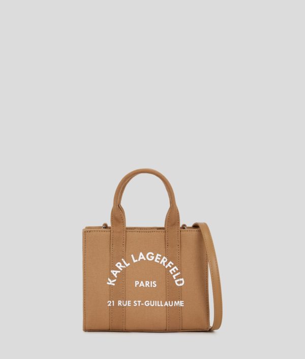 Karl Lagerfeld, Rue St-guillaume Mini Tote Bag, Femme, Caramel, Taille: X00