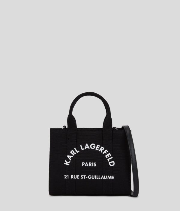 Karl Lagerfeld, Rue St-guillaume Mini Tote Bag, Femme, Noir, Taille: X00