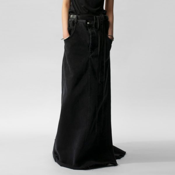 Goele Five Pockets Comfort Skirt - ANN DEMEULEMEESTER