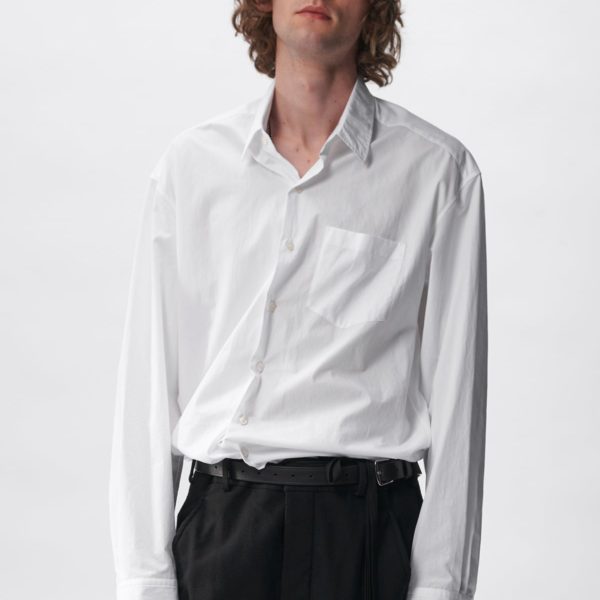 Mark High Comfort Shirt Popeline - ANN DEMEULEMEESTER