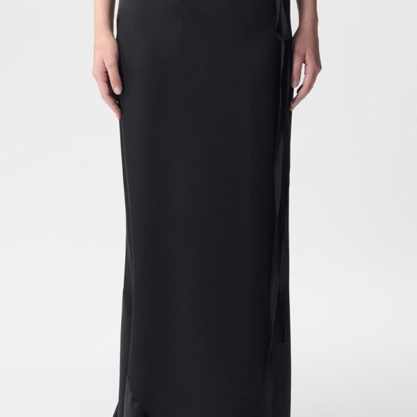 Eveline Long Bias Skirt - ANN DEMEULEMEESTER