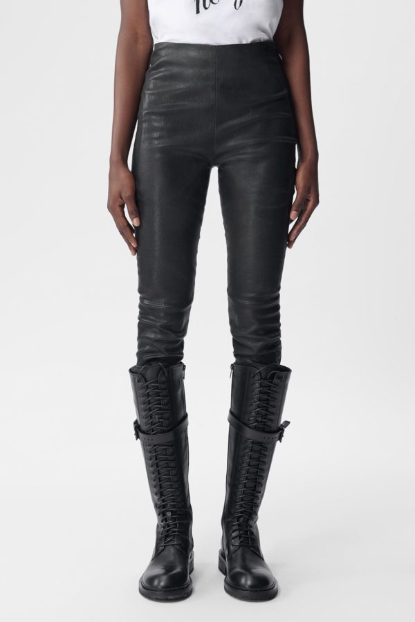 Florence Leather Legging - ANN DEMEULEMEESTER