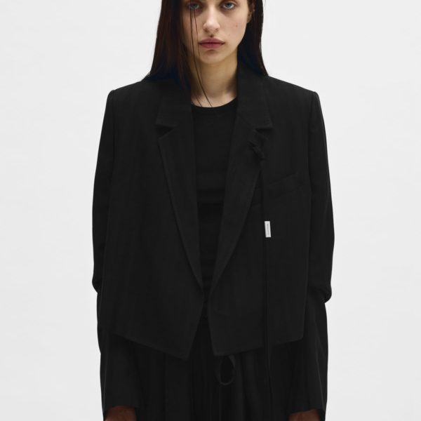 Inge Cropped Slouchy Jacket - ANN DEMEULEMEESTER