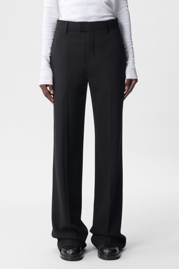 Maaike Flared Leg Comfort Trousers - ANN DEMEULEMEESTER