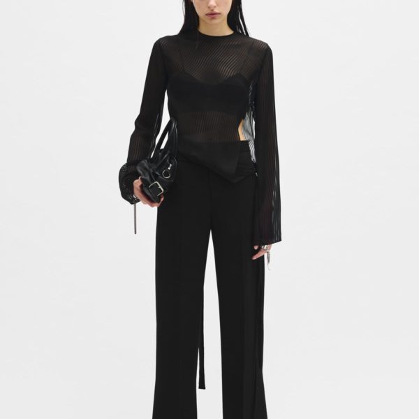 Maaike Flared Comfort Trousers – ANN DEMEULEMEESTER
