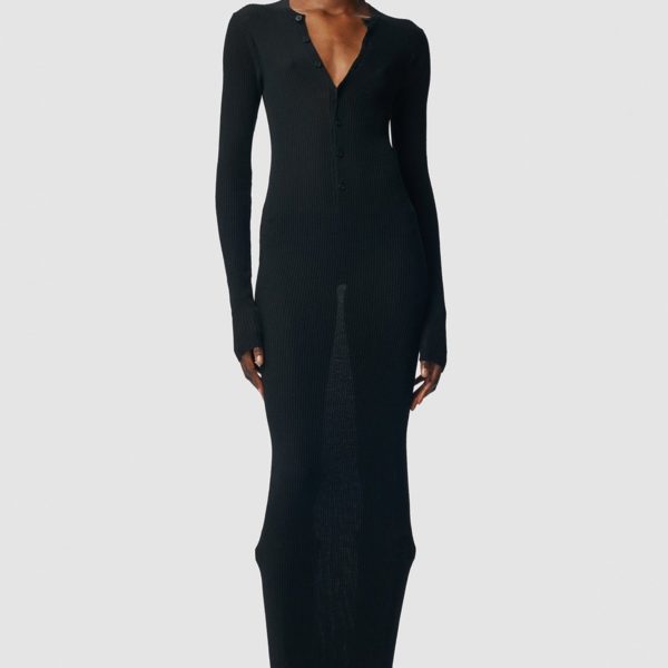 Danse Serafino Rib Dress - ANN DEMEULEMEESTER