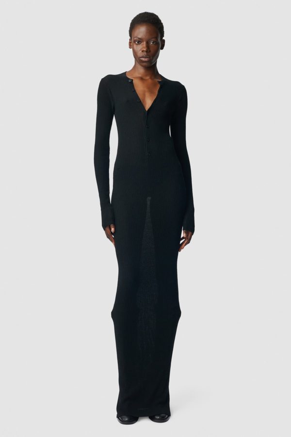 Danse Serafino Rib Dress - ANN DEMEULEMEESTER