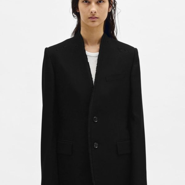Sady Collarless Fitted Jacket - ANN DEMEULEMEESTER
