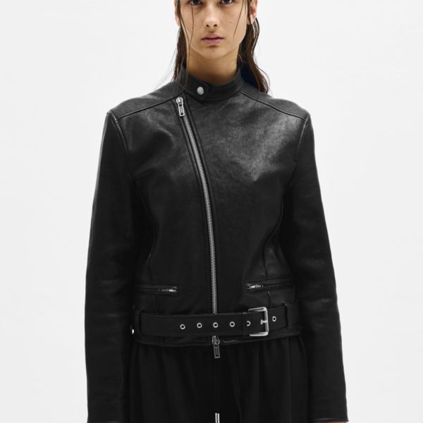 Ikra Biker Jacket - ANN DEMEULEMEESTER