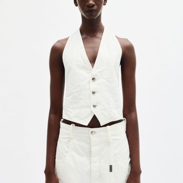 Monique Micro Waistcoat – ANN DEMEULEMEESTER
