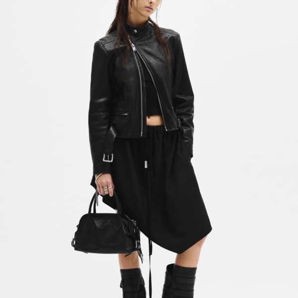 Janka Drawstring Mini Skirt - ANN DEMEULEMEESTER