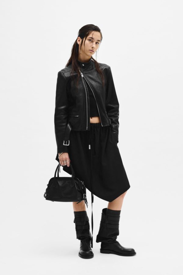 Janka Drawstring Mini Skirt - ANN DEMEULEMEESTER