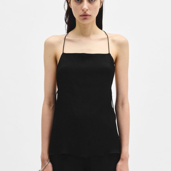 Heda Open Back Top - ANN DEMEULEMEESTER