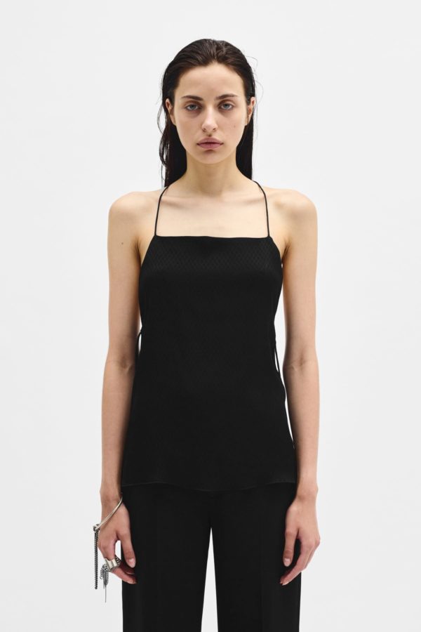 Heda Open Back Top - ANN DEMEULEMEESTER