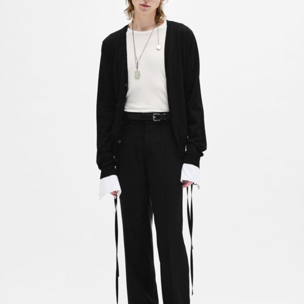 Kador Asymmetric Closure Cardigan - ANN DEMEULEMEESTER