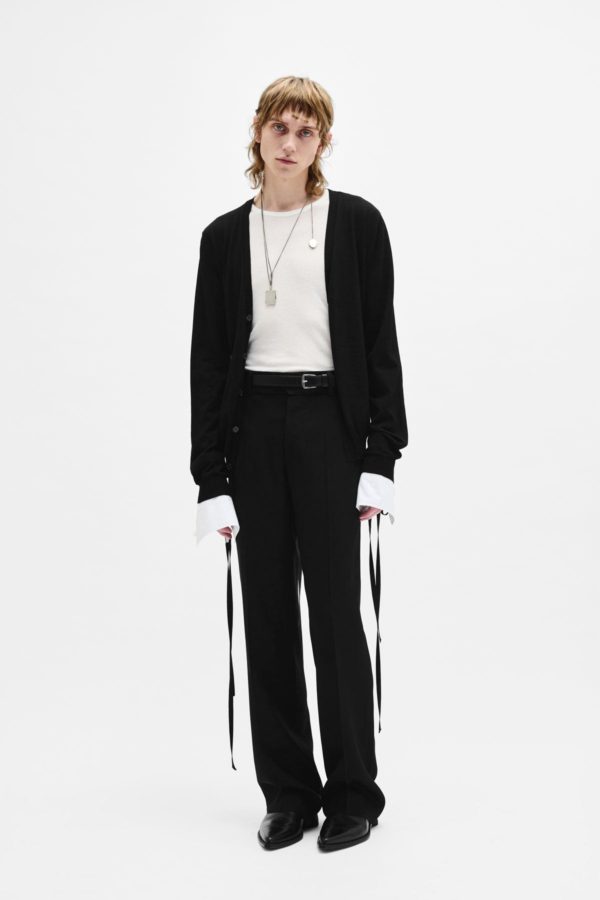 Kador Asymmetric Closure Cardigan - ANN DEMEULEMEESTER