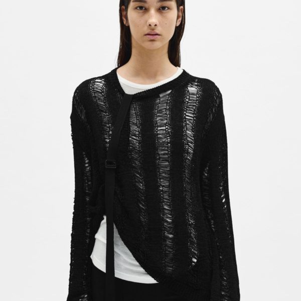 Cilla Ladder Stitch Sweater - ANN DEMEULEMEESTER