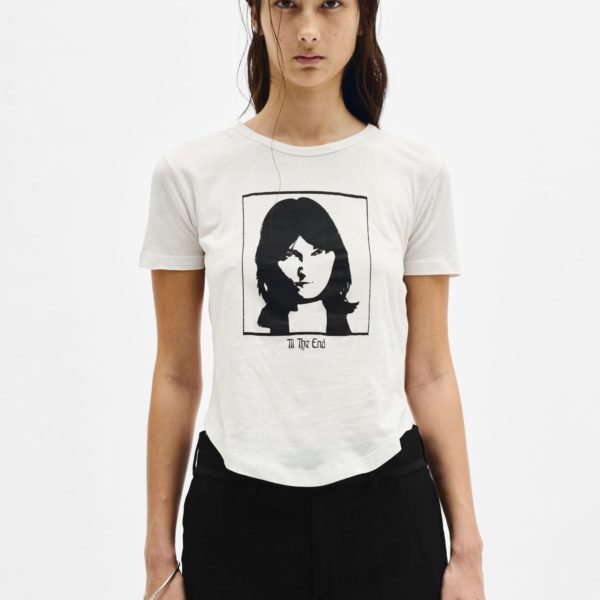 Georgette ''till The End'' Micro T-shirt - ANN DEMEULEMEESTER