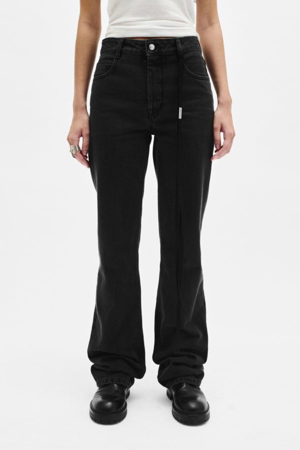 Ona 5 Pockets Flared Trousers - ANN DEMEULEMEESTER