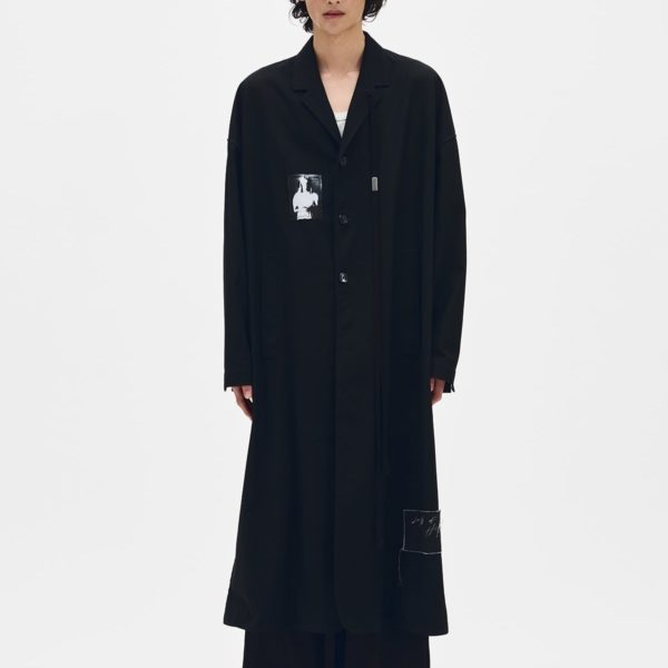 Dario Light Deconstructed Coat - ANN DEMEULEMEESTER