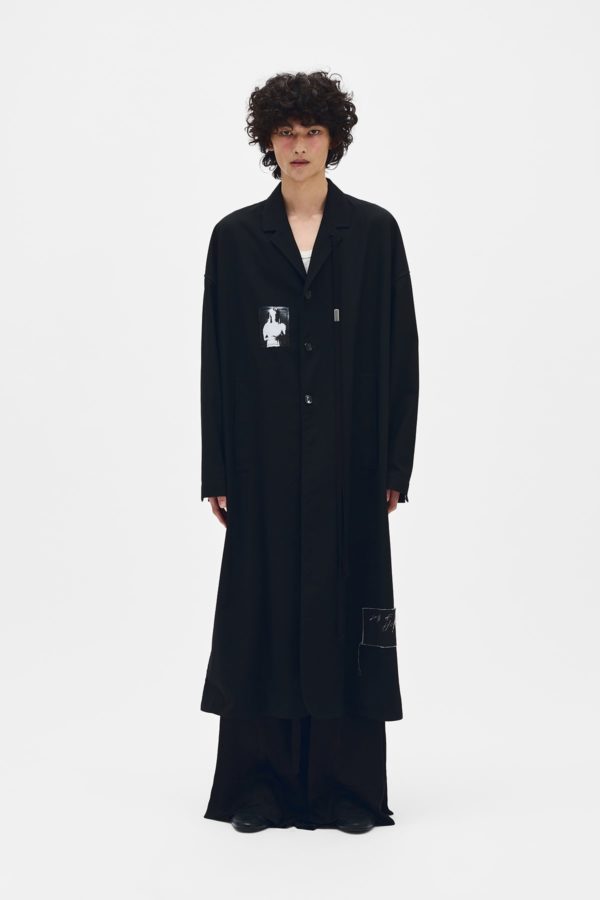 Dario Light Deconstructed Coat - ANN DEMEULEMEESTER