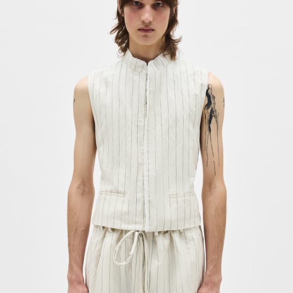Jon Fitted Vest – ANN DEMEULEMEESTER