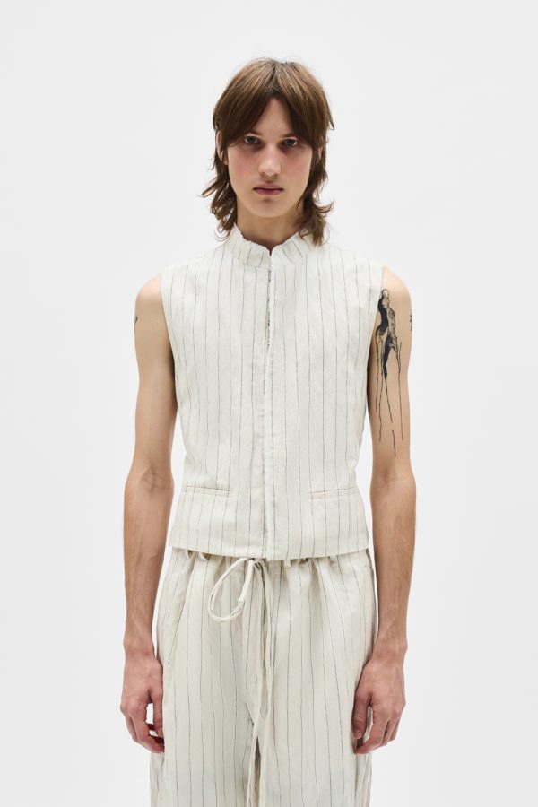 Jon Fitted Vest - ANN DEMEULEMEESTER