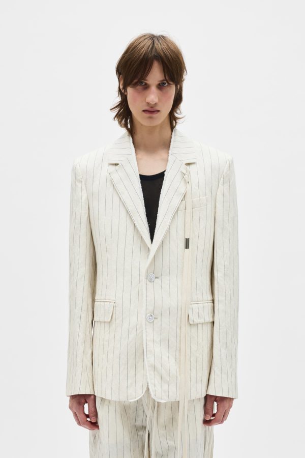 Hansteen Fitted Tailored Jacket - ANN DEMEULEMEESTER