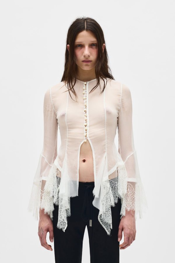 Kristabel Handkerchief Shirt - ANN DEMEULEMEESTER