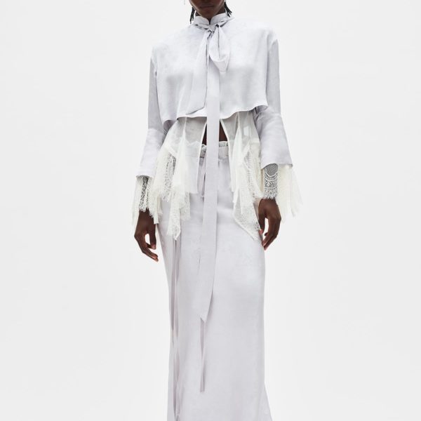 Sheila Long Bias Skirt – ANN DEMEULEMEESTER
