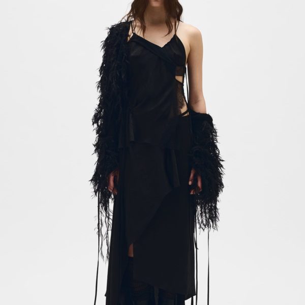 Sirka Deconstructed Asymmetric Skirt – ANN DEMEULEMEESTER