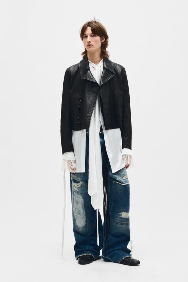 Albin Cropped Double Breasted Blouson - ANN DEMEULEMEESTER