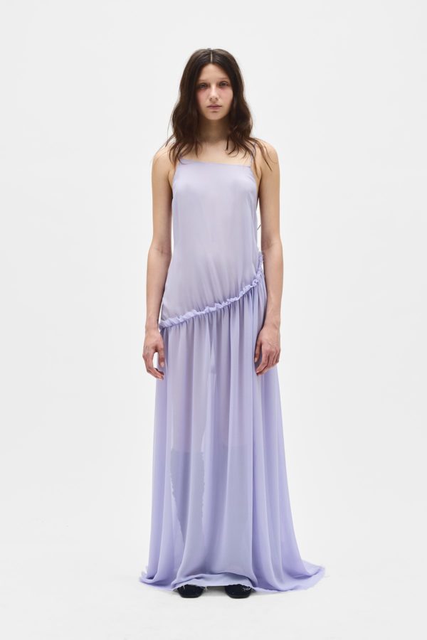 Neta Long Deconstructed Dress - ANN DEMEULEMEESTER