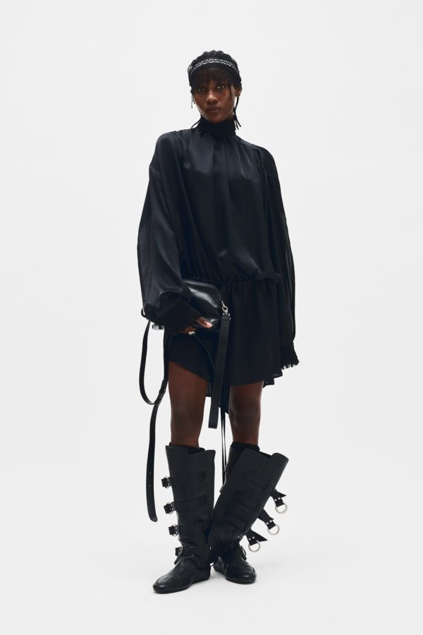 Jenna Turtleneck Dress - ANN DEMEULEMEESTER