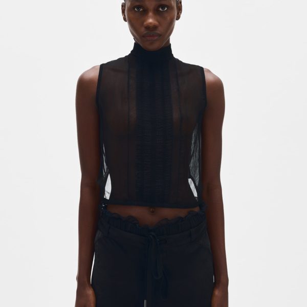 Hilju Turtleneck Crop Top - ANN DEMEULEMEESTER