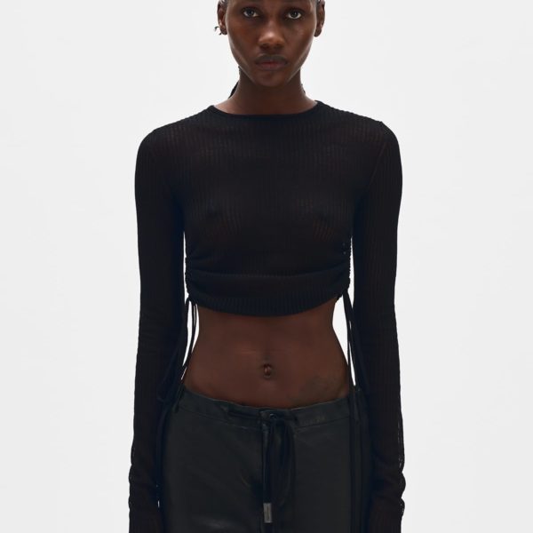 Beta Cropped Sweater - ANN DEMEULEMEESTER