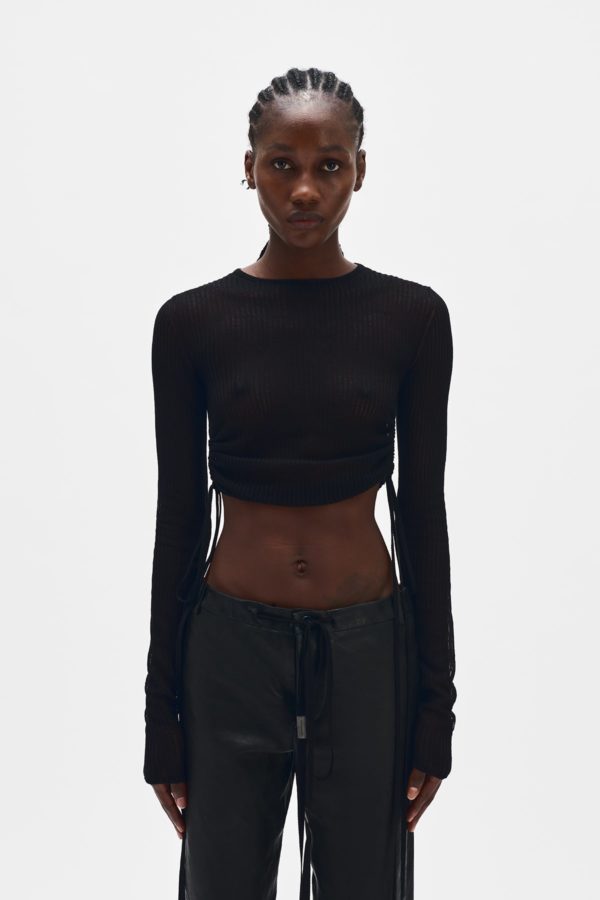 Beta Cropped Sweater - ANN DEMEULEMEESTER