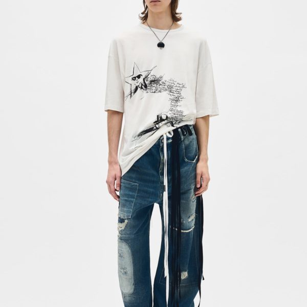 Dieter ''sketchbook'' High-comfort T-shirt - ANN DEMEULEMEESTER