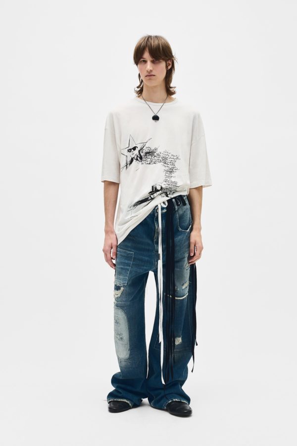 Dieter ''sketchbook'' High-comfort T-shirt - ANN DEMEULEMEESTER