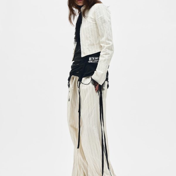 Zina Standard Tank Top With Printed Patch - ANN DEMEULEMEESTER
