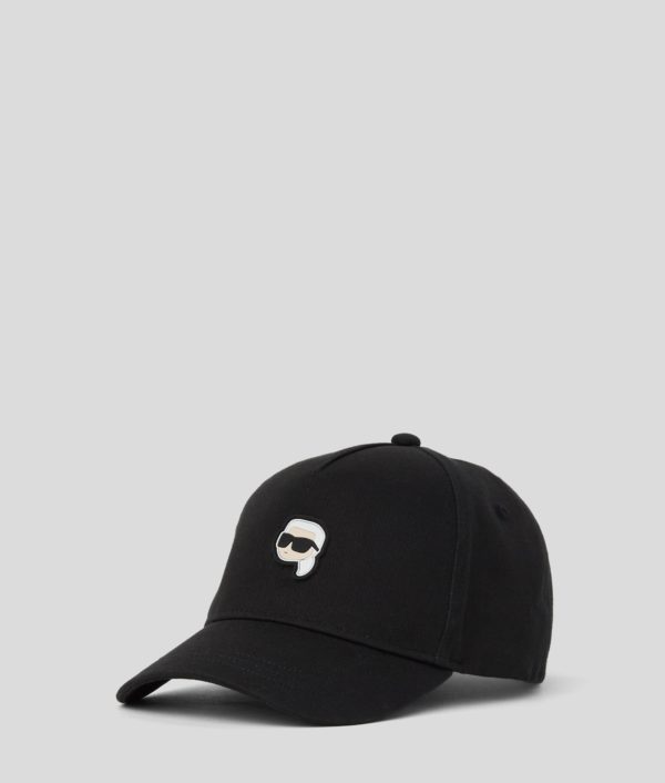 Karl Lagerfeld, Casquette Ikon Pour Garçons, unisex, Noir, Taille: L58