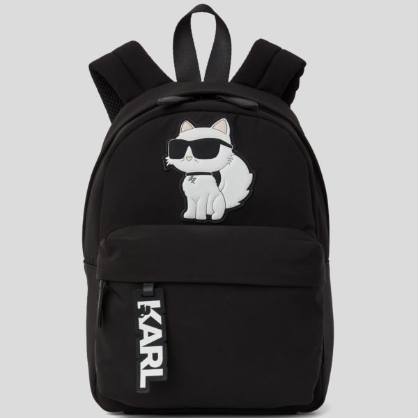 Karl Lagerfeld, Sac À Dos Pour Filles Ikon, unisex, Noir, Taille: L00