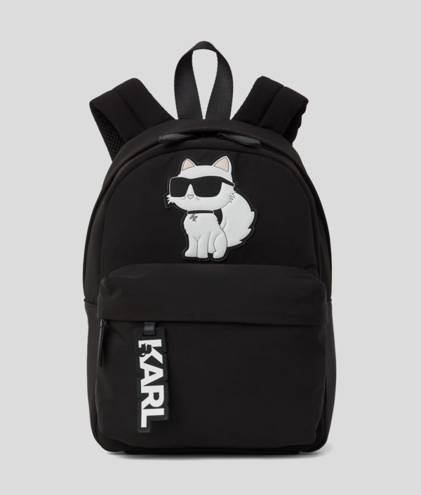 Karl Lagerfeld, Sac À Dos Pour Filles Ikon, unisex, Noir, Taille: L00
