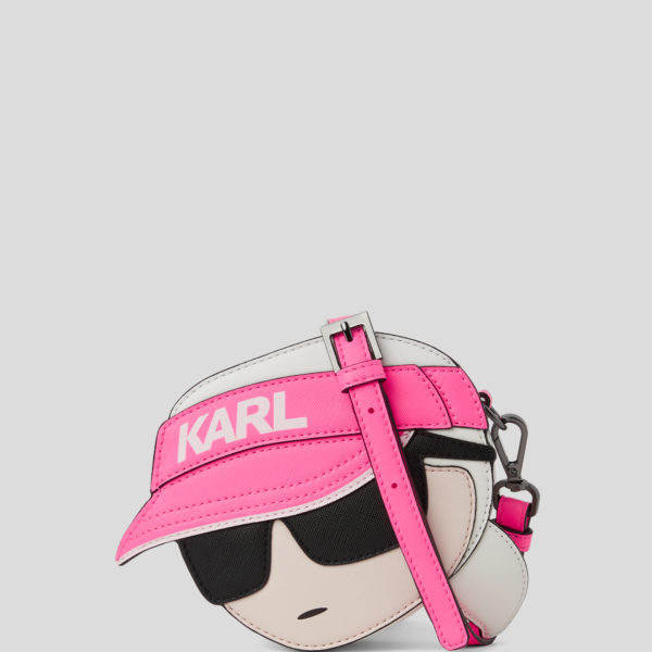 Karl Lagerfeld, Sac Ikon Pour Filles, unisex, Fuchsia, Taille: L00